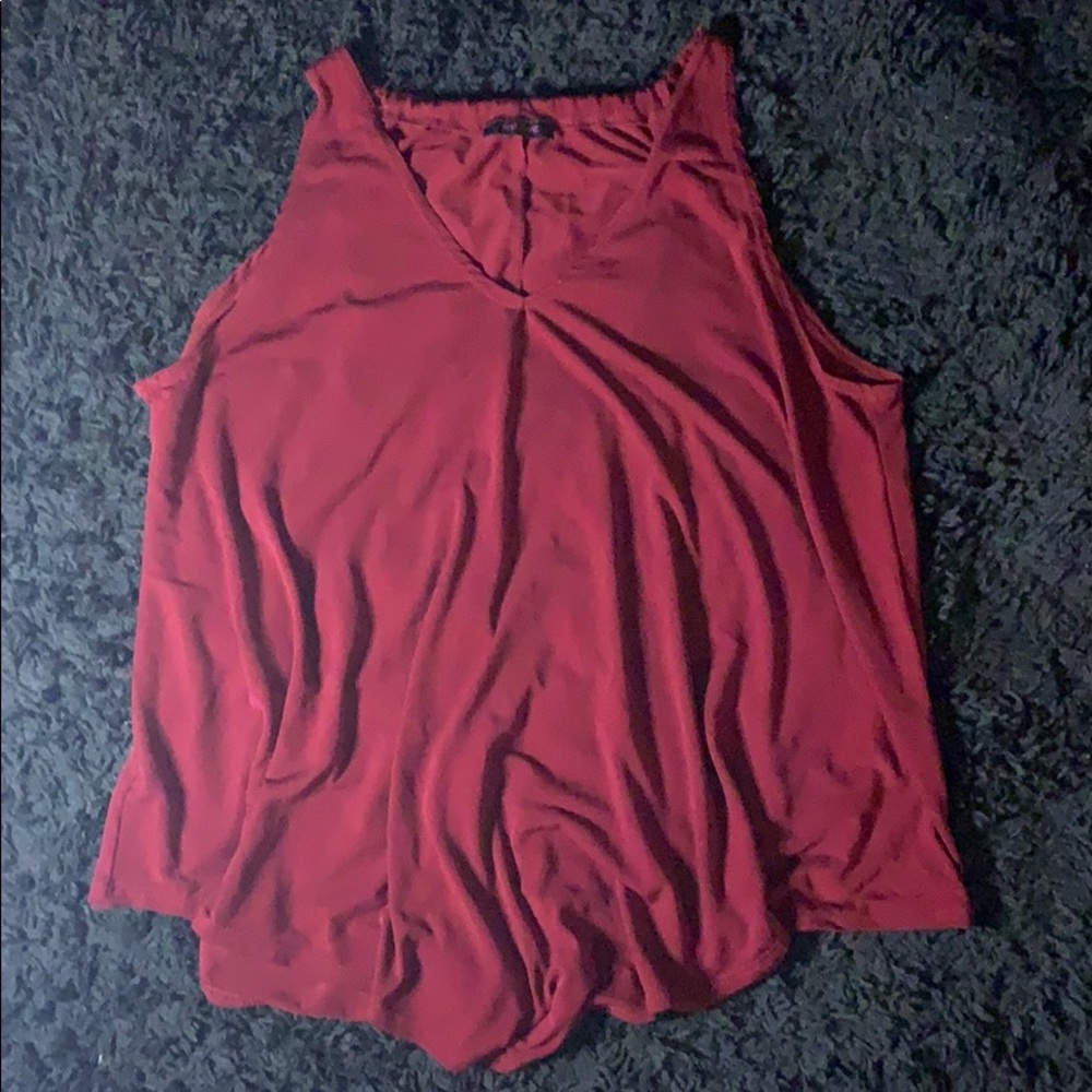 Maroon blouse